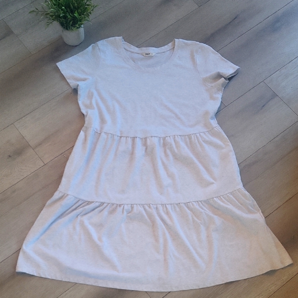 Far West l Dress l Womens l Large l Gray Dress l Cotton l Summer